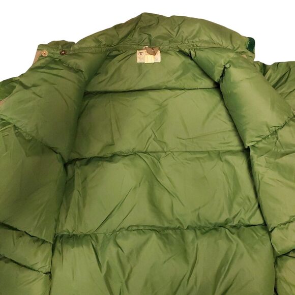 Vintage TRAILWISE Berkeley California Jacket Adult XS Green Puffer Down Outdoor - Picture 5 of 10